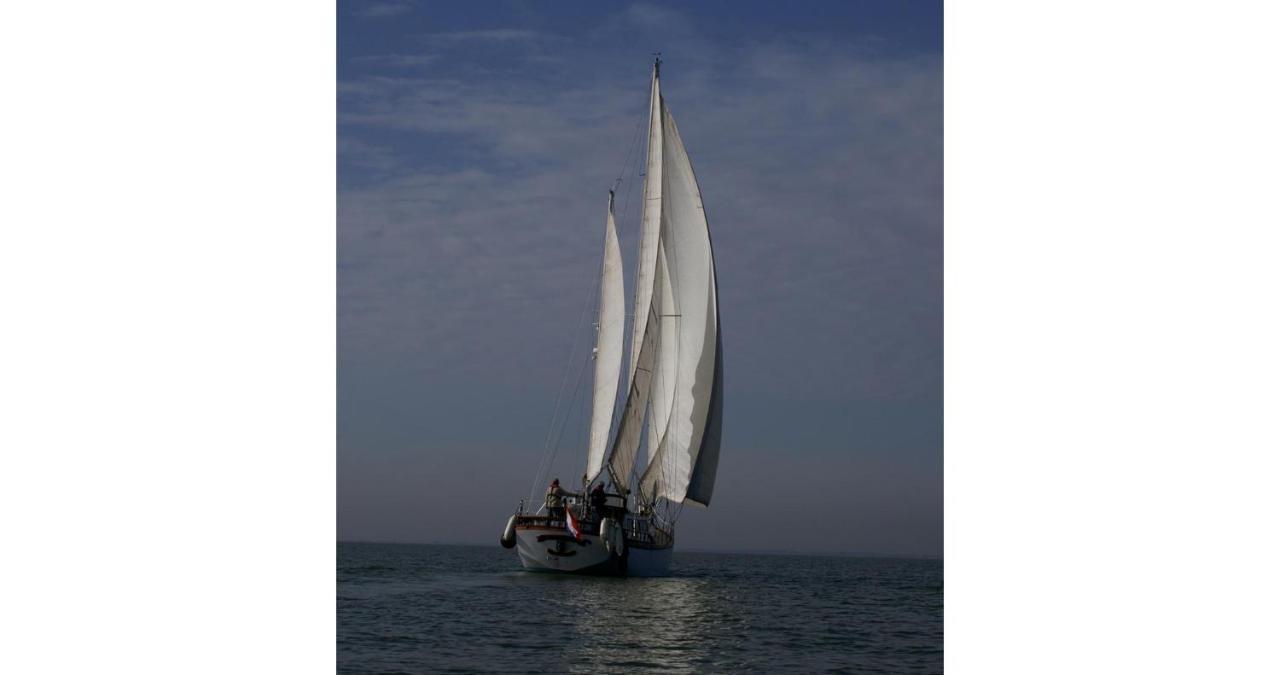 Classic Sailing Ship In Center Of Enkhuizen! Esterno foto